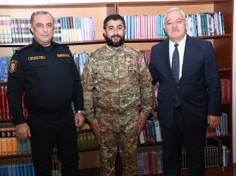 Ağdam Rayon İcra Hakimiyyətinin başçısı Vaqif Həsənovun rayonun Yeni İmamqulubəyli qəsəbəsində səyyar qəbul-görüşü keçirilib