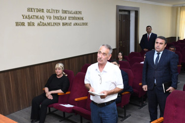 23 sentyabr 2026-cı il tarixində Ağdam Rayon İcra Hakimiyyətində vətəndaşların növbəti qəbulu keçirilib
