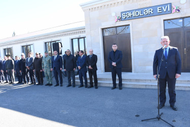 Ağdamda Birinci Qarabağ müharibəsi zamanı itkin düşmüş Göyüşov Qurban Ramazan oğlunun dəfn mərasimi baş tutub