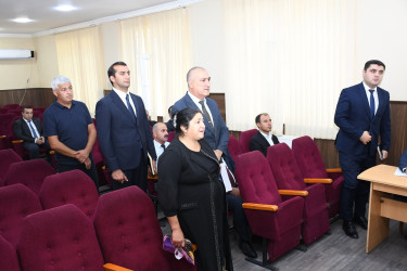 30 sentyabr 2026-cı il tarixində Ağdam Rayon İcra Hakimiyyətində vətəndaşların növbəti qəbulu keçirilib