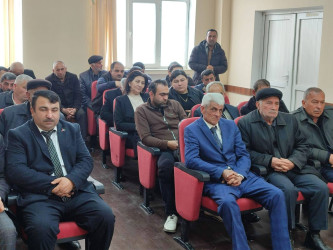 Milli Məclisin deputatı Bəxtiyar Əliyev Ağdam rayonunun Üçoğlan kəndində seçiciləri ilə görüşüb