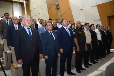 Ağdamda Azərbaycanın Milli Qəhrəmanı Allahverdi Bağırovun anım günü qeyd edilib