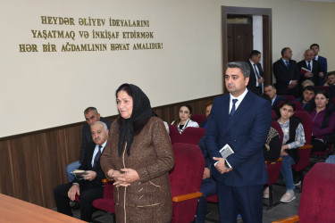 26 noyabr 2025-ci il tarixdə Ağdam Rayon İcra Hakimiyyətində vətəndaşların növbəti qəbulu keçirilib