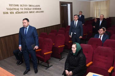11 mart 2026-cı il tarixdə Ağdam Rayon İcra Hakimiyyətində vətəndaşların növbəti qəbulu keçirilib