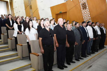 Sentyabrın 14-də Yeni Azərbaycan Partiyası (YAP) Ağdam rayon təşkilatının XII konfransı keçirilib