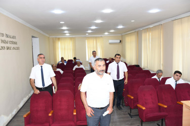 30  iyul 2025-ci il tarixdə Ağdam Rayon İcra Hakimiyyətində vətəndaşların növbəti qəbulu keçirilib