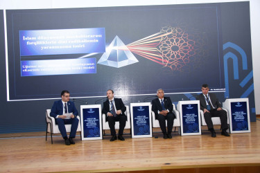 Ağdamda “Dövlət-din münasibətlərində hüquqi və institusional mexanizmlər” mövzusunda regional konfrans keçirilib