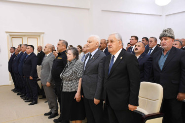Ağdamda 18 Oktyabr-Müstəqilliyin Bərpası Günü münasibətilə tədbir keçirilib.