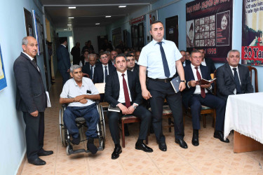 05 iyun 2026-cı il tarixində Ağdam Rayon İcra Hakimiyyətinin başçısı Vaqif Həsənovun rayonun Birinci Alıbəyli qəsəbəsində səyyar qəbul-görüşü keçirilib