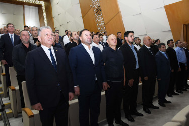 Ağdamda Azərbaycanın Milli Qəhrəmanı Natiq Qasımova həsr olunmuş"Düşmənə qarşı tək" qısametrajlı filminin təqdimatı keçirilib