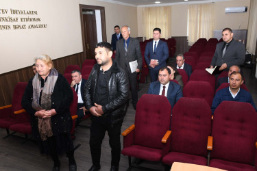 29 aprel 2026-cı il tarixdə Ağdam Rayon İcra Hakimiyyətində vətəndaşların növbəti qəbulu keçirilib
