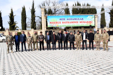 16.03.2026-cı il tarixdə Ağdamda Novruz Bayramı təntənəli şəkildə qeyd edilib