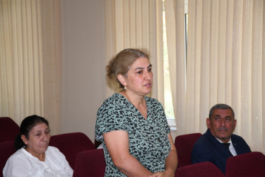 21 may 2025-ci il tarixdə Ağdam Rayon İcra Hakimiyyətində vətəndaşların növbəti qəbulu keçirilib