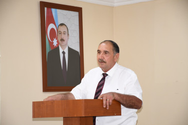 Ağdam Rayon İcra Hakimiyyəti başçısının birinci müavini Allahverən Əliyevin 70 illik yubileyinə həsr olunmuş tədbir keçirilib