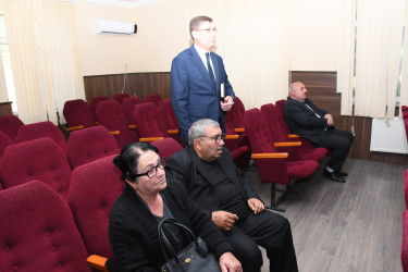 22 aprel 2026-cı il tarixdə Ağdam Rayon İcra Hakimiyyətində vətəndaşların növbəti qəbulu keçirilib