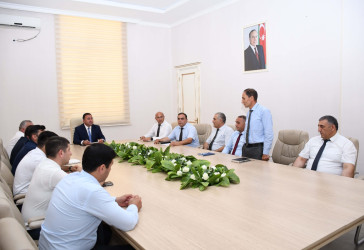 Ağdamda “Şəhərsalma və Memarlıq İli” çərçivəsində rayon ərazisində daha sağlam və dayanıqlı şəhər mühitinin formalaşdırılması və ətraf mühitin qorunması məqsədilə tədbirlər görülməsi ilə bağlı tədbir keçirilib