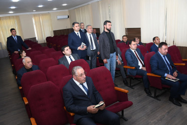 08 aprel 2026-cı il tarixdə Ağdam Rayon İcra Hakimiyyətində vətəndaşların növbəti qəbulu keçirilib