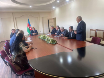 Ağdamda Qərbi Azərbaycan əsilli şəxslərin, onların ailə üzvlərinin müəyyən edilməsi və adlı siyahılarının dəqiqləşdirilməsi məqsədilə yaradılmış işçi qrupun növbəti iclası keçirilib