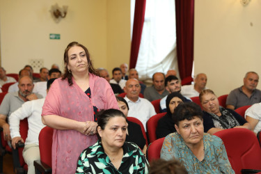 25 iyul 2025-ci il tarixdə Ağdam Rayon İcra Hakimiyyətinin başçısı Vaqif Həsənovun növbəti səyyar qəbul-görüşü keçirilib