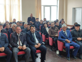 Milli Məclisin deputatı Bəxtiyar Əliyev Ağdam rayonunun Üçoğlan kəndində seçiciləri ilə görüşüb