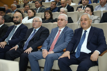Ağdamda tarix elmləri doktoru Nazim Məmmədovun 65 illik yubiley tədbiri keçirilib