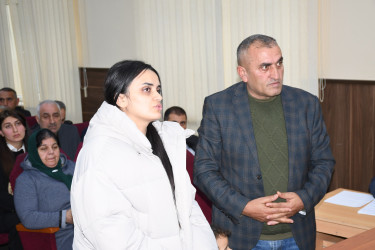 26 noyabr 2025-ci il tarixdə Ağdam Rayon İcra Hakimiyyətində vətəndaşların növbəti qəbulu keçirilib