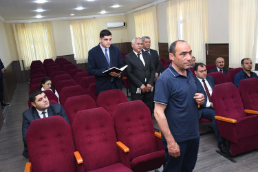 13 may 2026-cı il tarixdə Ağdam Rayon İcra Hakimiyyətində vətəndaşların növbəti qəbulu keçirilib