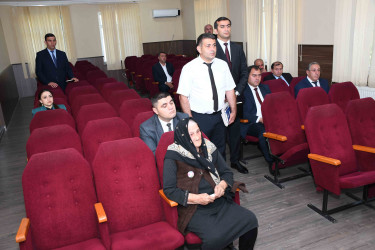03 iyun 2026-cı il tarixində Ağdam Rayon İcra Hakimiyyətində vətəndaşların növbəti qəbulu keçirilib