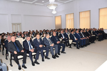 Ağdamda “Konstitusiya və Suverenlik İli” çərçivəsində 12 Noyabr – Konstitusiya Gününə həsr olunmuş tədbir keçirilib