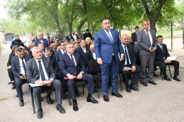 01 may 2026-cı il tarixində Ağdam Rayon İcra Hakimiyyətinin başçısı Vaqif Həsənovun rayonun Alıbəyli kəndində səyyar qəbul-görüşü keçirilib.