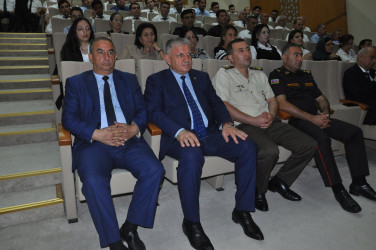Ağdamda “Konstitusiya və Suverenlik İli” çərçivəsində “Qərbi Azərbaycan İrsi: Ermənistanda azərbaycanlılara məxsus qəbiristanlıqların sistemli qaydada dağıdılmasının nəticələri və beynəlxalq hüquqi məsuliyyətə dair hesabat və materiallar” kitabının I cildinin təqdimat mərasimi keçirilib