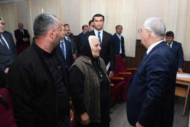 08 aprel 2026-cı il tarixdə Ağdam Rayon İcra Hakimiyyətində vətəndaşların növbəti qəbulu keçirilib