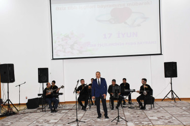 Ağdamda 17 İyun-Tibb işçilərinin peşə bayramı gününə həsr edilmiş tədbir keçirildi