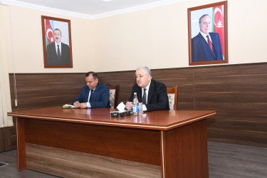 18 mart 2026-cı il tarixdə Ağdam Rayon İcra Hakimiyyətində vətəndaşların növbəti qəbulu keçirilib