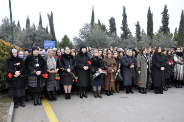 Ağdamda 20 yanvar faciəsinin 33-cü ildönümü münasibətilə tədbir keçirilib