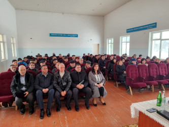 12.02.2026-cı il tarixində Milli Məclisin deputatı Bəxtiyar Əliyev Ağdamda seçiciləri ilə görüşüb