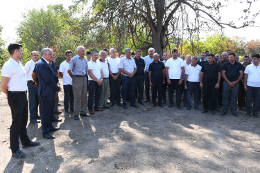 Ağdam rayonunun Paşabəyli kəndində yeni subartezian quyusu istifadəyə verilib.