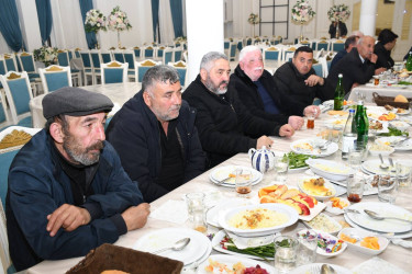 12.03.2026-cı il tarixdə Ağdamda Müqəddəs Ramazan ayı münasibətilə iftar mərasimi təşkil olunub