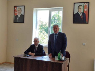Milli Məclisin deputatı Bəxtiyar Əliyev Əfətli kəndində seçiciləri ilə görüşüb