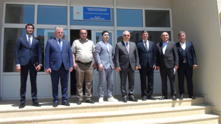 Ağdam Rayon İcra Hakimiyyətinin başçısı Vaqif Həsənovun Kürdəxanı qəsəbəsində səyyar qəbul-görüşü keçirilib