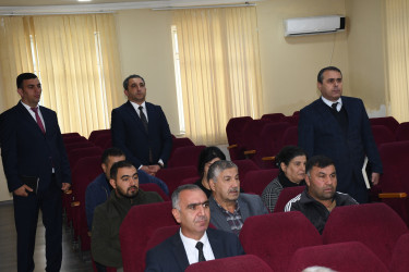 22 oktyabr 2025-ci il tarixdə Ağdam Rayon İcra Hakimiyyətində vətəndaşların növbəti qəbulu keçirilib