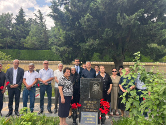 Azərbaycanın Milli Qəhrəmanları Şirin Mirzəyev və Muxtar Qasımovun anım günləri münasibətilə məzarları ziyarət edilib