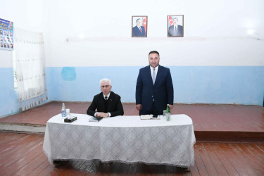 29 oktyabrda Milli Məclisin deputatı Bəxtiyar Əliyev Ağdamda seçiciləri ilə görüşüb