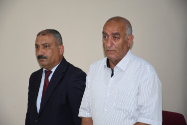 18 iyun 2025-ci il tarixdə Ağdam Rayon İcra Hakimiyyətində vətəndaşların növbəti qəbulu keçirilib