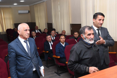 06 may 2026-cı il tarixdə Ağdam Rayon İcra Hakimiyyətində vətəndaşların növbəti qəbulu keçirilib