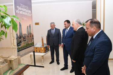 Ağdamda “Şəhərsalma və Memarlıq İli” çərçivəsində tədbir keçirilib