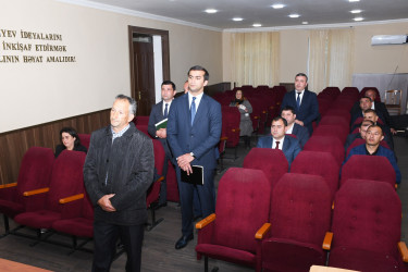 22 aprel 2026-cı il tarixdə Ağdam Rayon İcra Hakimiyyətində vətəndaşların növbəti qəbulu keçirilib