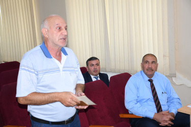 18 iyun 2025-ci il tarixdə Ağdam Rayon İcra Hakimiyyətində vətəndaşların növbəti qəbulu keçirilib