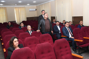 22 aprel 2026-cı il tarixdə Ağdam Rayon İcra Hakimiyyətində vətəndaşların növbəti qəbulu keçirilib