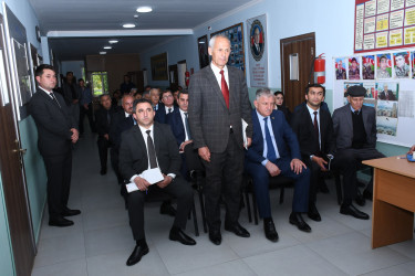 24.04.2026-cı il tarixində Ağdam Rayon İcra Hakimiyyətinin başçısı Vaqif Həsənovun rayonun İkinci Alıbəyli qəsəbəsində səyyar qəbul-görüşü keçirilib.